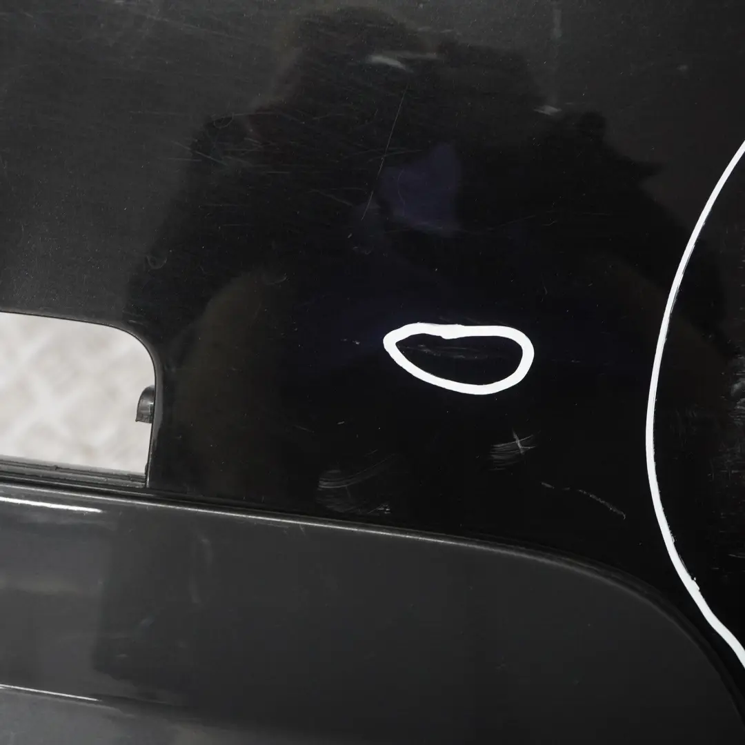 BMW E92 E93 Rear Bumper M Sport Trim Panel PDC Black Sapphire Metallic - 475 - SKU 8044934-BS8 - Part number 8044934