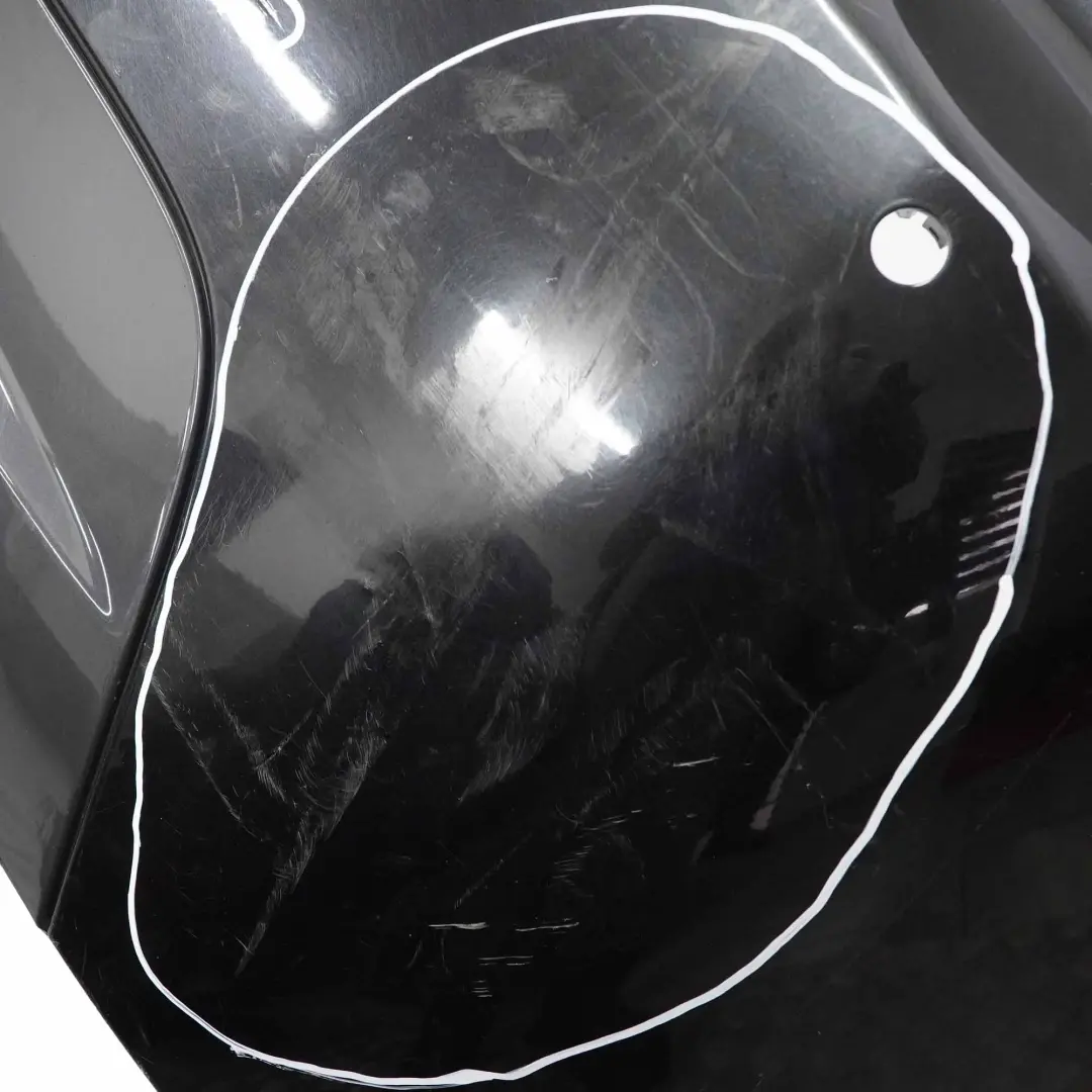 BMW E92 E93 Rear Bumper M Sport Trim Panel PDC Black Sapphire Metallic - 475 - SKU 8044934-BS8 - Part number 8044934