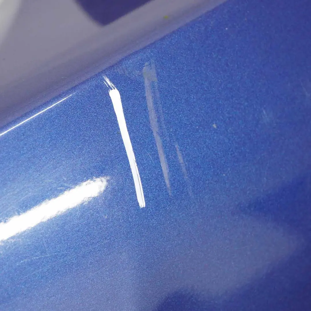 Bumper BMW E92 E93 Coupé Convertible M Sport PDC Le Mans Blue Metallic 381 to Rear with Part number 8044934 Rear Bumper BMW E92 E93 Coupé Convertible M Sport PDC Le Mans Blue Metallic 381 - SKU 8044934-LMB2 - Part number 8044934