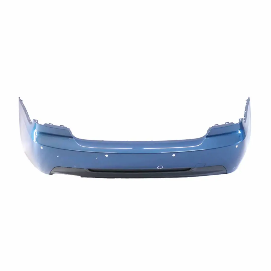 Bumper BMW E92 E93 Coupé Convertible M Sport PDC Le Mans Blue Metallic 381 to Rear with Part number 8044934 Rear Bumper BMW E92 E93 Coupé Convertible M Sport PDC Le Mans Blue Metallic 381 - SKU 8044934-LMB3 - Part number 8044934