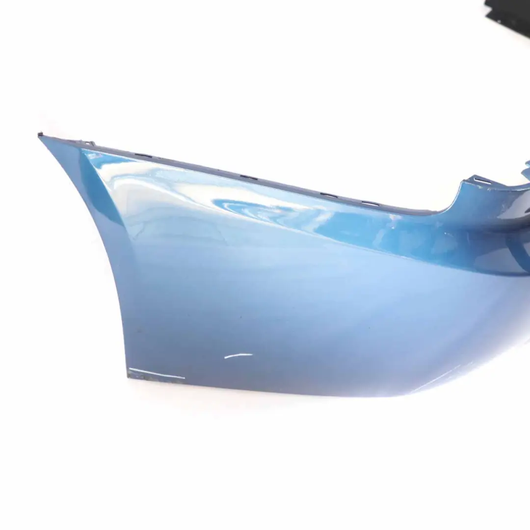 Bumper BMW E92 E93 Coupé Convertible M Sport PDC Le Mans Blue Metallic 381 to Rear with Part number 8044934 Rear Bumper BMW E92 E93 Coupé Convertible M Sport PDC Le Mans Blue Metallic 381 - SKU 8044934-LMB3 - Part number 8044934