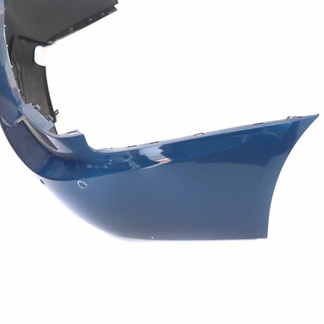 Bumper BMW E92 E93 Coupé Convertible M Sport PDC Le Mans Blue Metallic 381 to Rear with Part number 8044934 Rear Bumper BMW E92 E93 Coupé Convertible M Sport PDC Le Mans Blue Metallic 381 - SKU 8044934-LMB3 - Part number 8044934