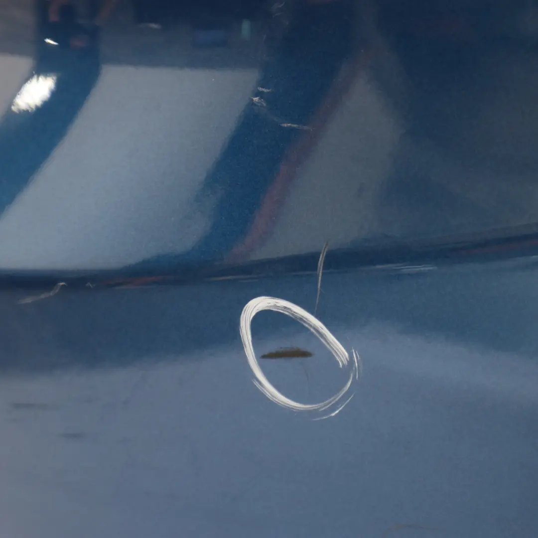 Bumper BMW E92 E93 Coupé Convertible M Sport PDC Le Mans Blue Metallic 381 to Rear with Part number 8044934 Rear Bumper BMW E92 E93 Coupé Convertible M Sport PDC Le Mans Blue Metallic 381 - SKU 8044934-LMB3 - Part number 8044934