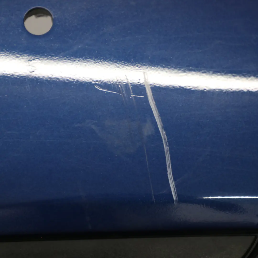 Bumper BMW E92 E93 Coupé Convertible M Sport PDC Le Mans Blue Metallic 381 to Rear with Part number 8044934 Rear Bumper BMW E92 E93 Coupé Convertible M Sport PDC Le Mans Blue Metallic 381 - SKU 8044934-LMB5 - Part number 8044934