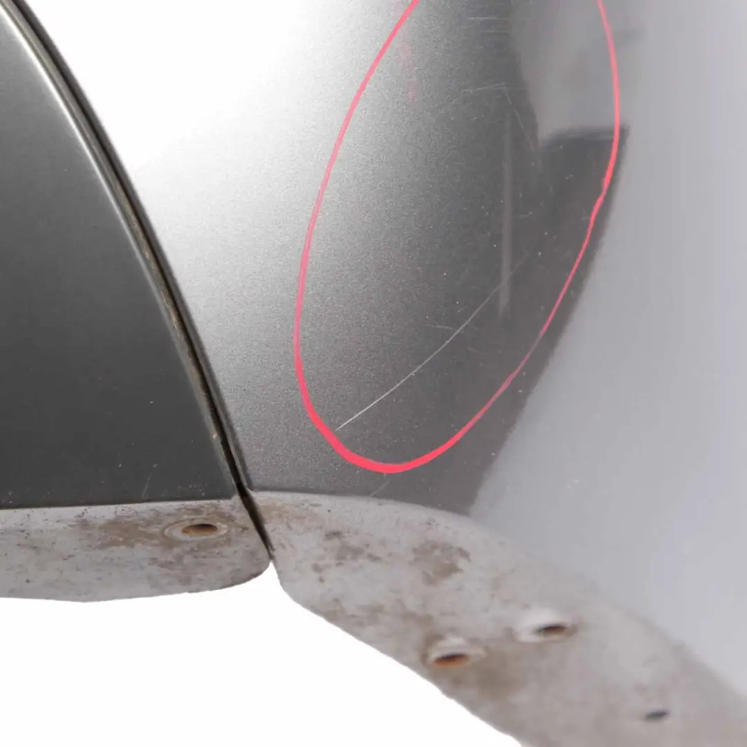 Bumper BMW E92 E93 335i 335d M Sport PDC Spacegrau Grey - A52 to Rear with Part number 8044934 Rear Bumper BMW E92 E93 335i 335d M Sport PDC Spacegrau Grey - A52 - SKU 8044934-SCG2 - Part number 8044934