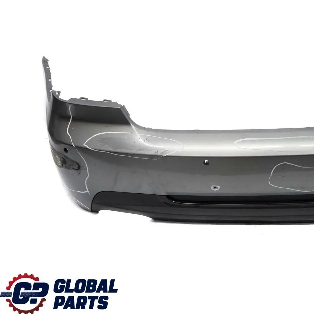 Coupé Convertible M Sport Rear Bumper PDC Spacegrau Grey - A52 to BMW 3 E92 E93 with Part number 8044934 BMW 3 E92 E93 Coupé Convertible M Sport Rear Bumper PDC Spacegrau Grey - A52 - SKU 8044934-SCG - Part number 8044934