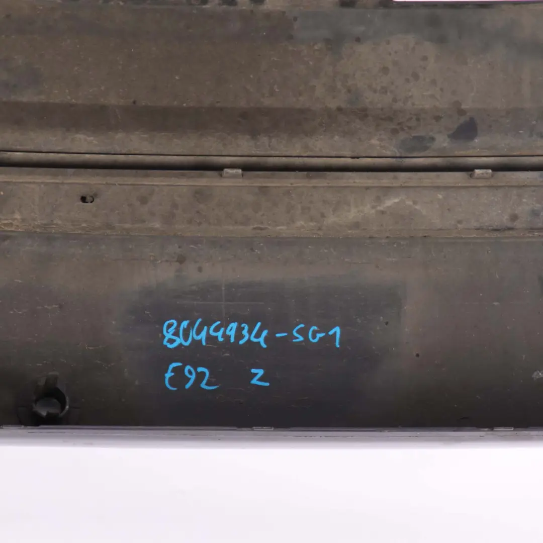 BMW E92 E93 Rear Bumper Coupe Convertible M Sport PDC Sparkling Graphite - A22 - SKU 8044934-SG1 - Part number 8044934