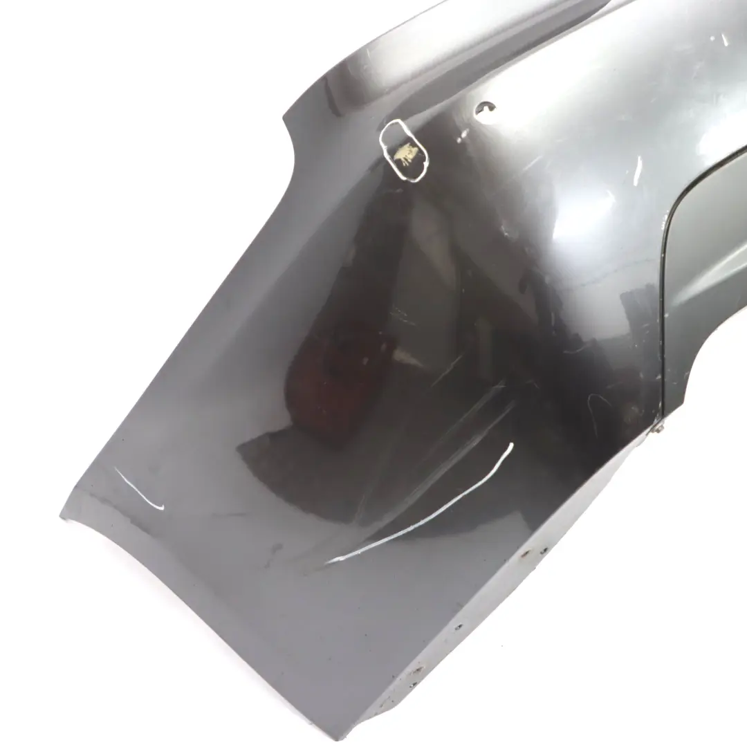 Bumper Coupe Convertible M Sport PDC Sparkling Graphite - A22 to BMW E92 E93 Rear with Part number 8044934 BMW E92 E93 Rear Bumper Coupe Convertible M Sport PDC Sparkling Graphite - A22 - SKU 8044934-SG2 - Part number 8044934