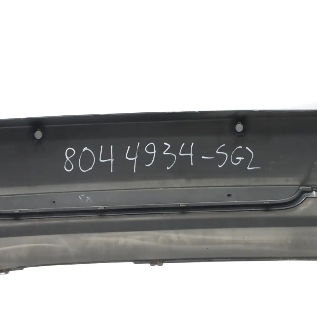 Bumper Coupe Convertible M Sport PDC Sparkling Graphite - A22 to BMW E92 E93 Rear with Part number 8044934 BMW E92 E93 Rear Bumper Coupe Convertible M Sport PDC Sparkling Graphite - A22 - SKU 8044934-SG2 - Part number 8044934