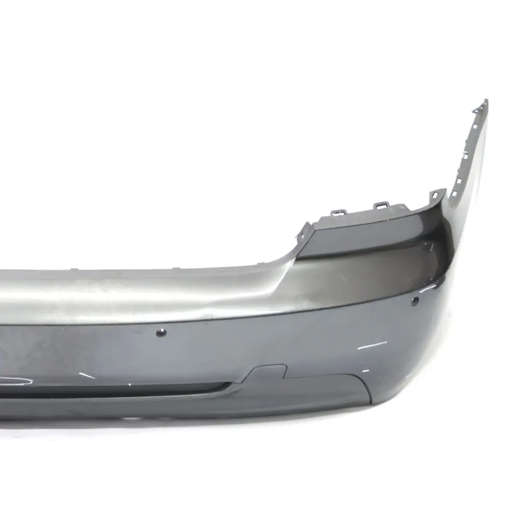 Bumper Coupe Convertible M Sport PDC Sparkling Graphite - A22 to BMW E92 E93 Rear with Part number 8044934 BMW E92 E93 Rear Bumper Coupe Convertible M Sport PDC Sparkling Graphite - A22 - SKU 8044934-SG2 - Part number 8044934