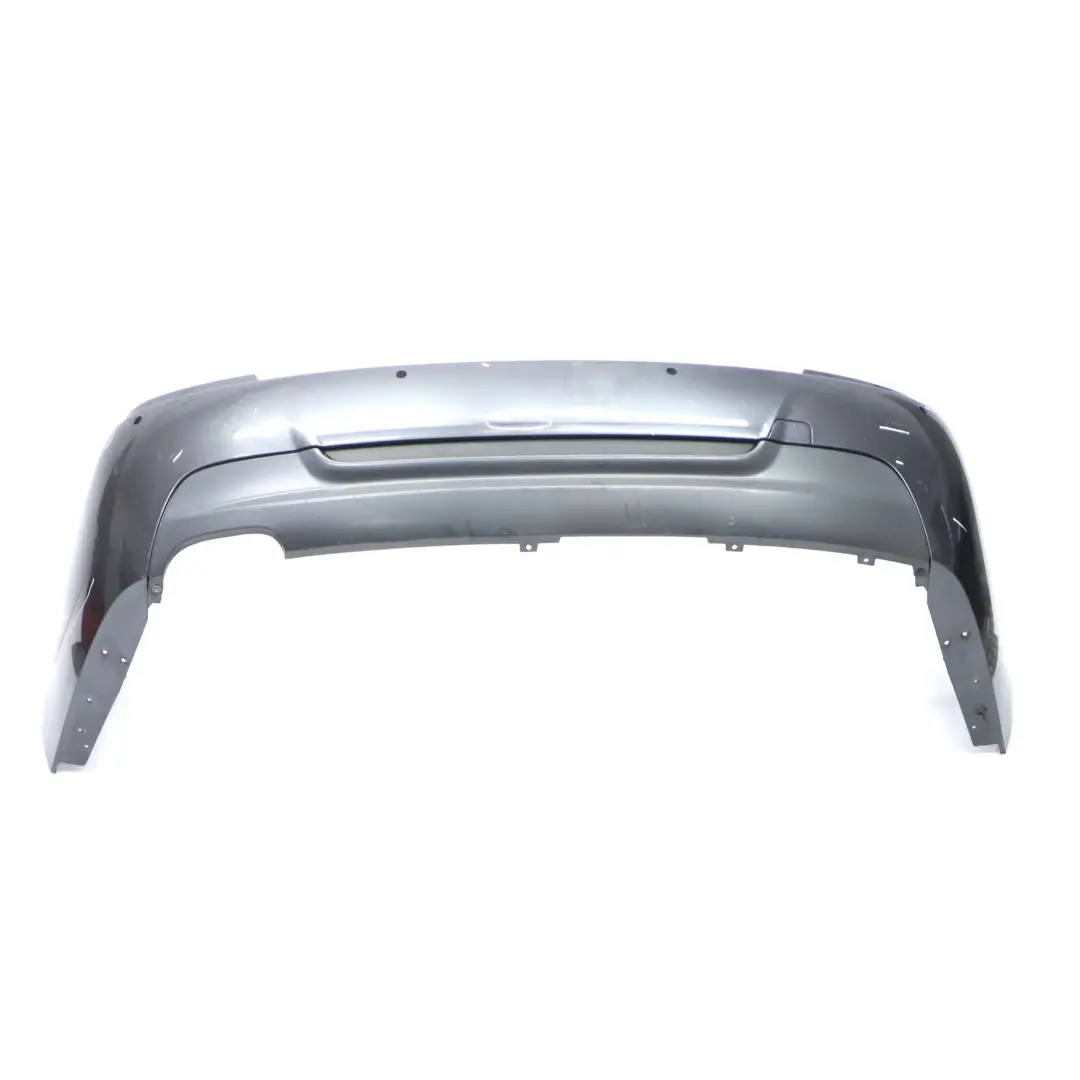 Bumper Coupe Convertible M Sport PDC Sparkling Graphite - A22 to BMW E92 E93 Rear with Part number 8044934 BMW E92 E93 Rear Bumper Coupe Convertible M Sport PDC Sparkling Graphite - A22 - SKU 8044934-SG2 - Part number 8044934