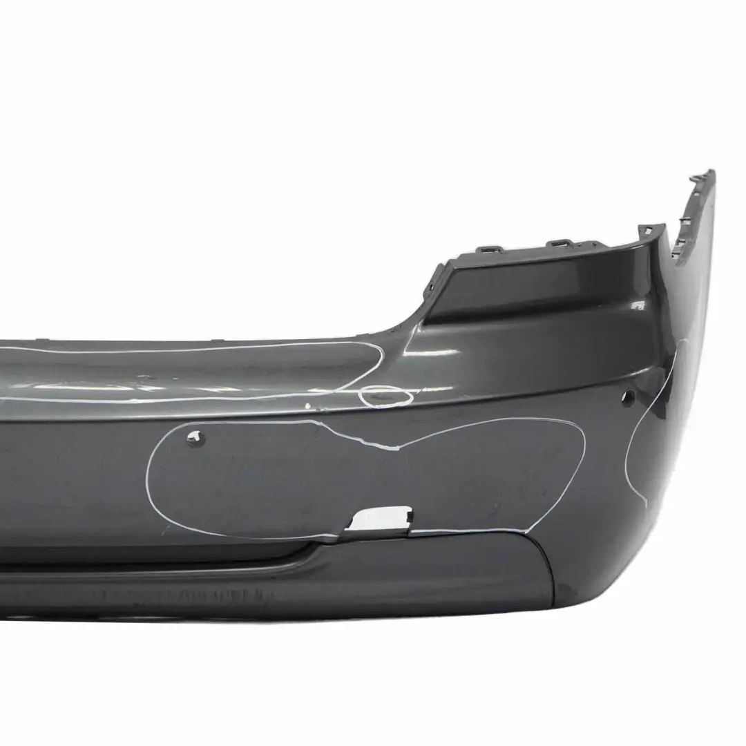 Bumper PDC Sparkling Graphite - A22 to BMW E92 E93 Coupe Convertible M Sport Rear with Part number 8044934 BMW E92 E93 Coupe Convertible M Sport Rear Bumper PDC Sparkling Graphite - A22 - SKU 8044934-SG - Part number 8044934