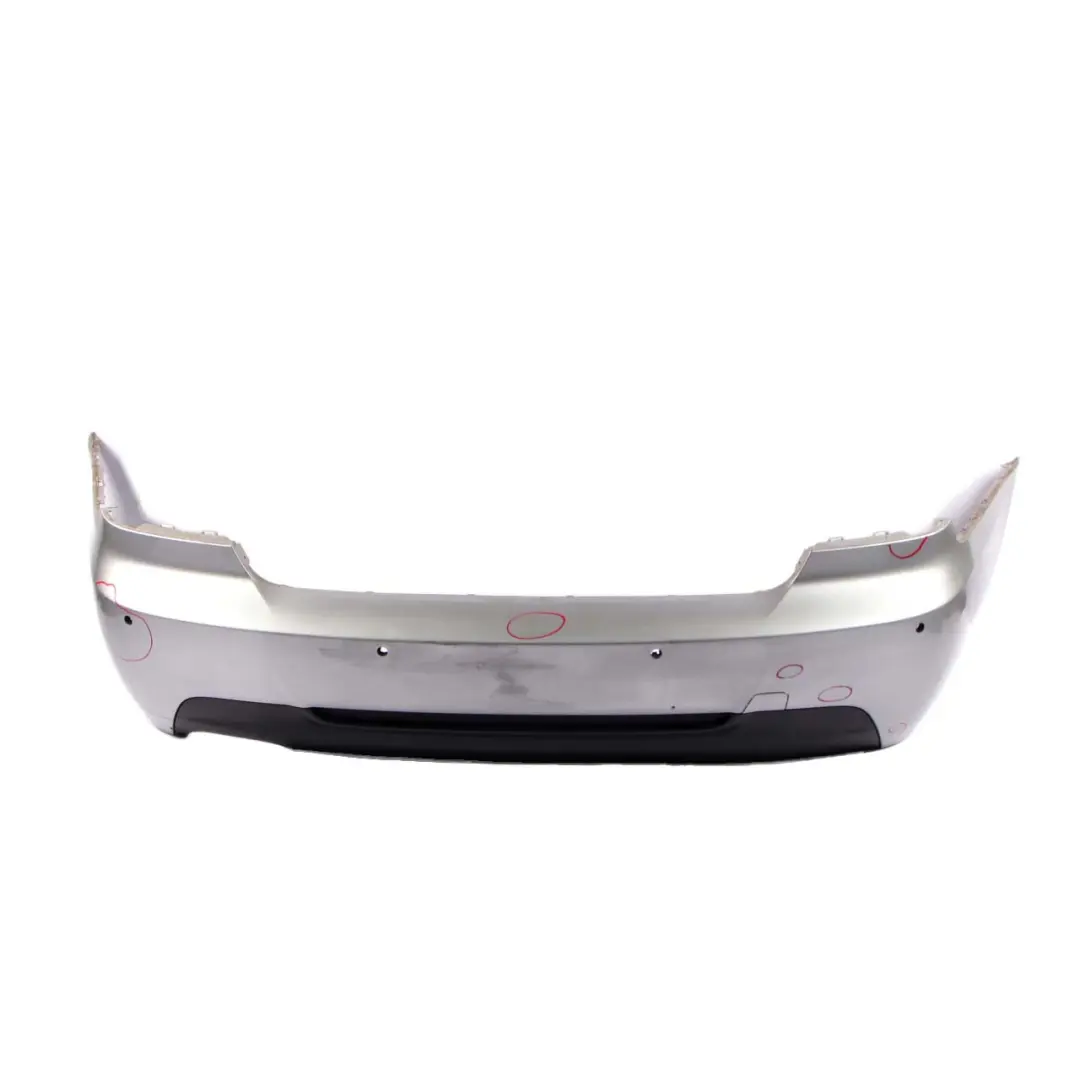Bumper Rear Coupe Convertible M Sport PDC Titansilber Silver - 354 to BMW E92 E93 with Part number 8044934 BMW E92 E93 Bumper Rear Coupe Convertible M Sport PDC Titansilber Silver - 354 - SKU 8044934-TS4 - Part number 8044934
