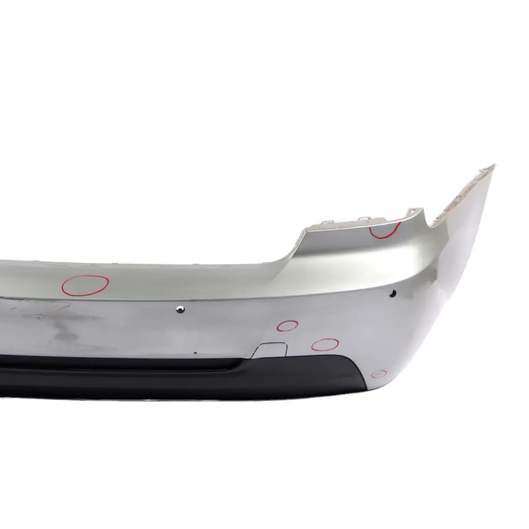 Bumper Rear Coupe Convertible M Sport PDC Titansilber Silver - 354 to BMW E92 E93 with Part number 8044934 BMW E92 E93 Bumper Rear Coupe Convertible M Sport PDC Titansilber Silver - 354 - SKU 8044934-TS4 - Part number 8044934