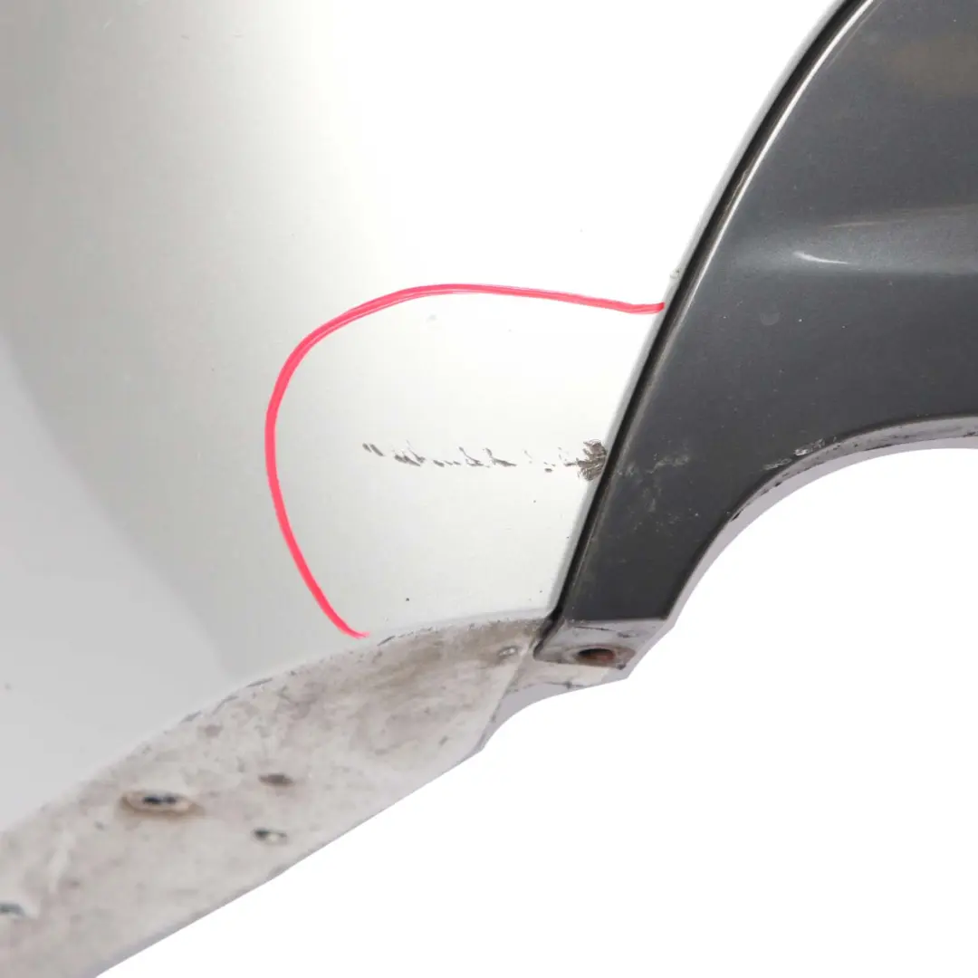 BMW E92 E93 Bumper Rear Coupe Convertible M Sport PDC Titansilber Silver - 354 - SKU 8044934-TS4 - Part number 8044934
