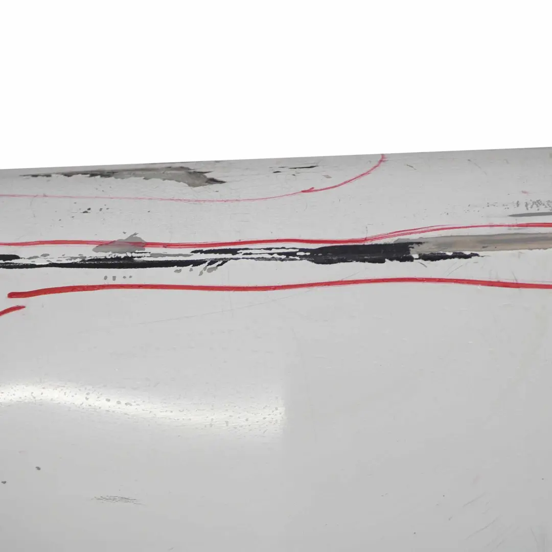 Bumper BMW E92 E93 Coupe Convertible M Sport PDC Titansilber Silver 354 to Rear with Part number 8044934 Rear Bumper BMW E92 E93 Coupe Convertible M Sport PDC Titansilber Silver 354 - SKU 8044934-TS5 - Part number 8044934