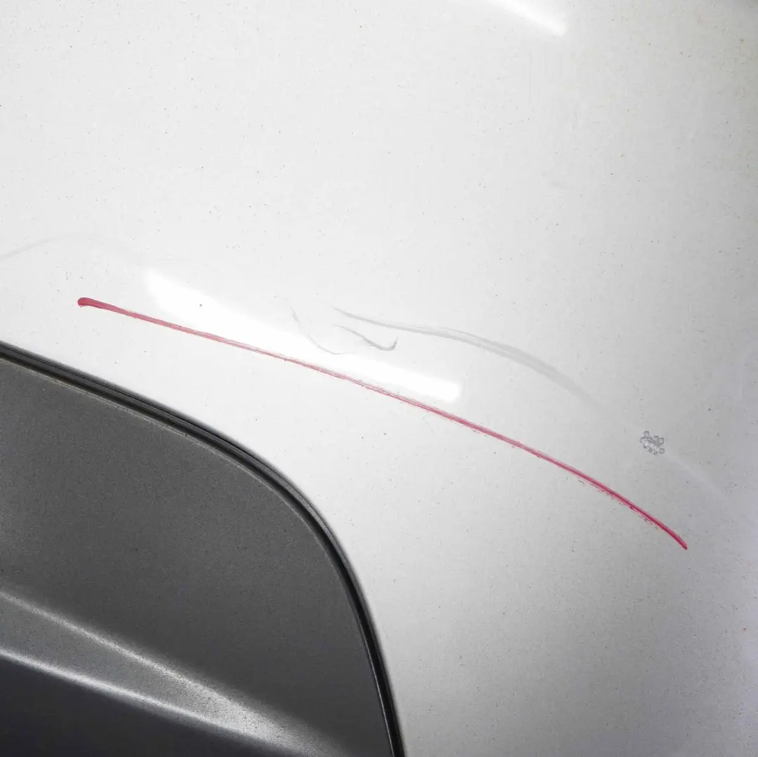 Bumper BMW E92 E93 Coupé Convertible M Sport PDC Titansilber Silver - 354 to Rear with Part number 8044934 Rear Bumper BMW E92 E93 Coupé Convertible M Sport PDC Titansilber Silver - 354 - SKU 8044934-TS7 - Part number 8044934