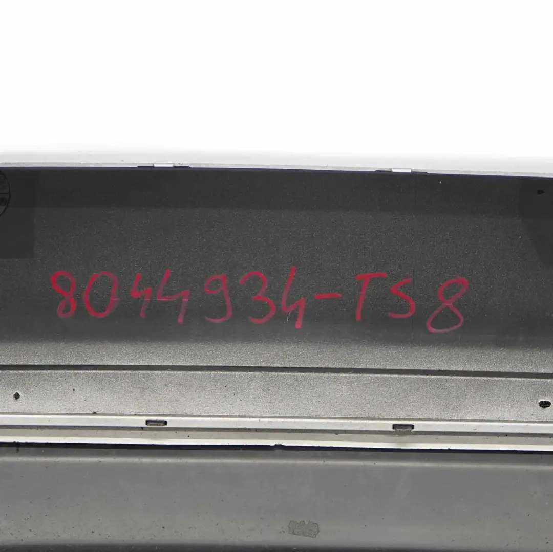 Bumper BMW E92 E93 Coupé Convertible M Sport PDC Titansilber Silver - 354 to Rear with Part number 8044934 Rear Bumper BMW E92 E93 Coupé Convertible M Sport PDC Titansilber Silver - 354 - SKU 8044934-TS8 - Part number 8044934