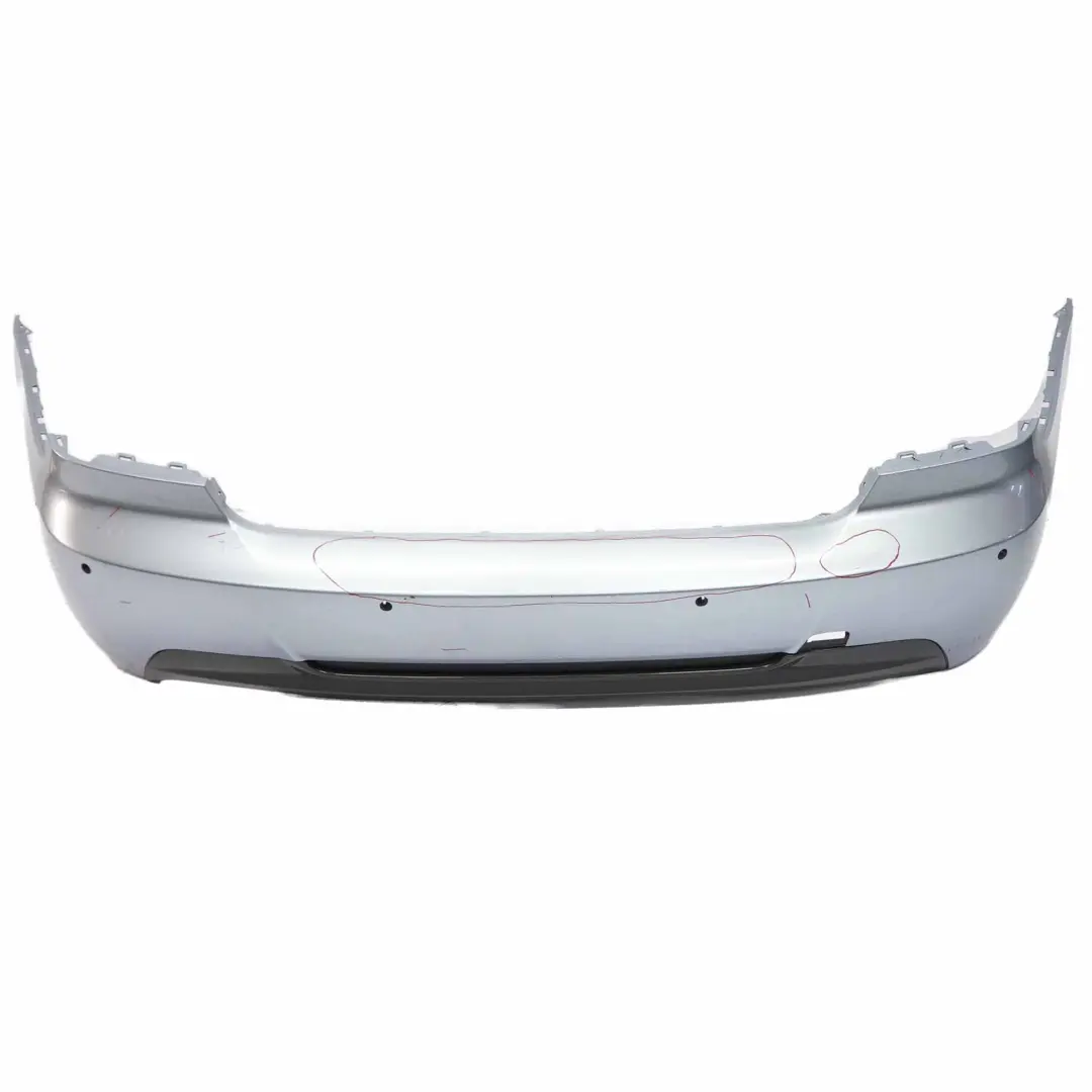 Bumper Coupe Convertible M Sport PDC Bluewater Metallic - 896 to BMW E92 E93 Rear with Part number 8044934 BMW E92 E93 Rear Bumper Coupe Convertible M Sport PDC Bluewater Metallic - 896 - SKU 8044934-WB1 - Part number 8044934