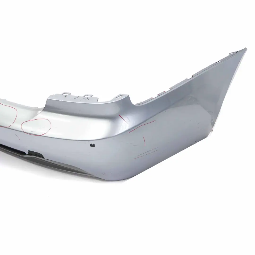 Bumper Coupe Convertible M Sport PDC Bluewater Metallic - 896 to BMW E92 E93 Rear with Part number 8044934 BMW E92 E93 Rear Bumper Coupe Convertible M Sport PDC Bluewater Metallic - 896 - SKU 8044934-WB1 - Part number 8044934