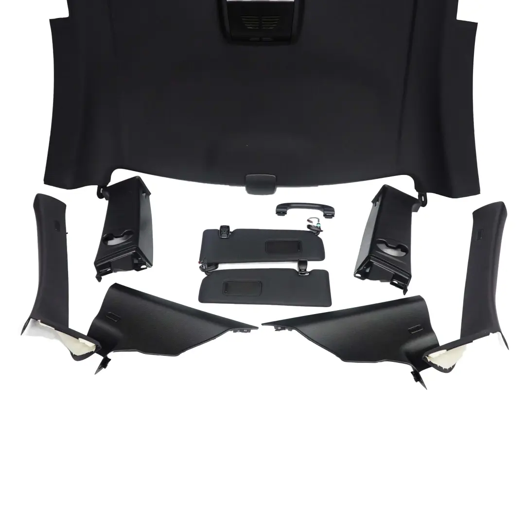 Headliner Headlining Roof Lining + Pillars Handles Black 8046671 to BMW E82 Coupe with Part number 8045117 BMW E82 Coupe Headliner Headlining Roof Lining + Pillars Handles Black 8046671 - SKU 8045117-1 - Part number 8045117