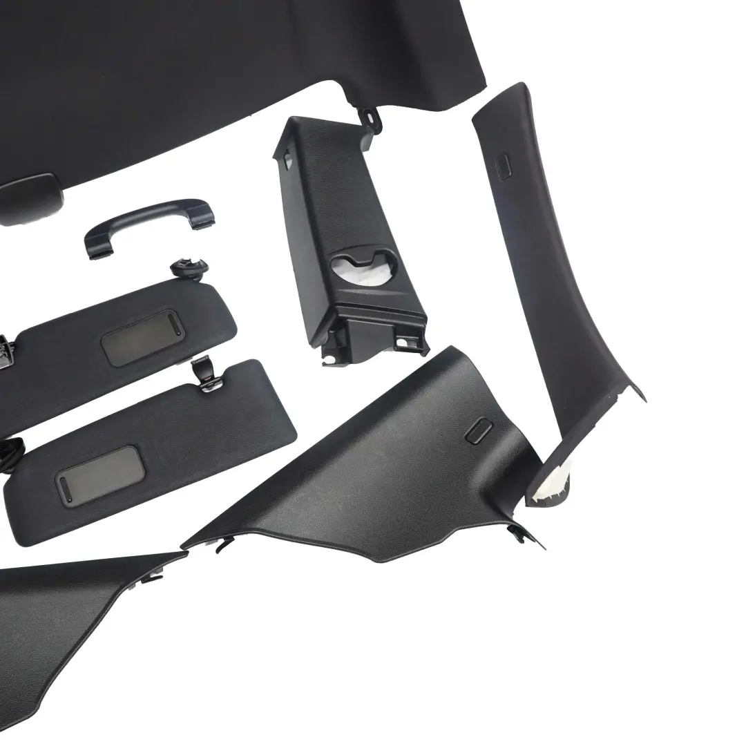 BMW E82 Coupe Headliner Headlining Roof Lining + Pillars Handles Black 8046671 - SKU 8045117-1 - Part number 8045117