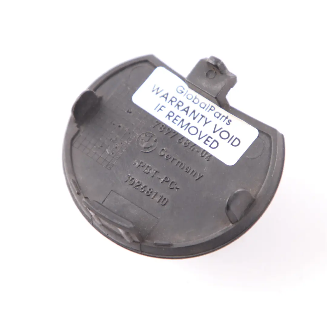 Towing Eye Front Bumper Flap Black Sapphire Metallic 475 7897684 to BMW F01 with Part number 8045118 BMW F01 Towing Eye Front Bumper Flap Black Sapphire Metallic 475 7897684 - SKU 8045118-BS - Part number 8045118