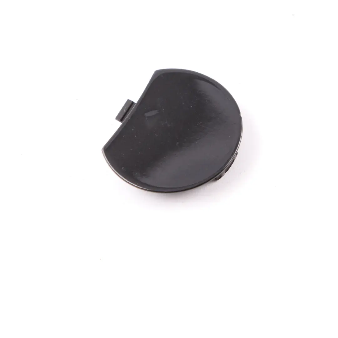 Towing Eye Front Bumper Flap Black Sapphire Metallic 475 7897684 to BMW F01 with Part number 8045118 BMW F01 Towing Eye Front Bumper Flap Black Sapphire Metallic 475 7897684 - SKU 8045118-BS - Part number 8045118