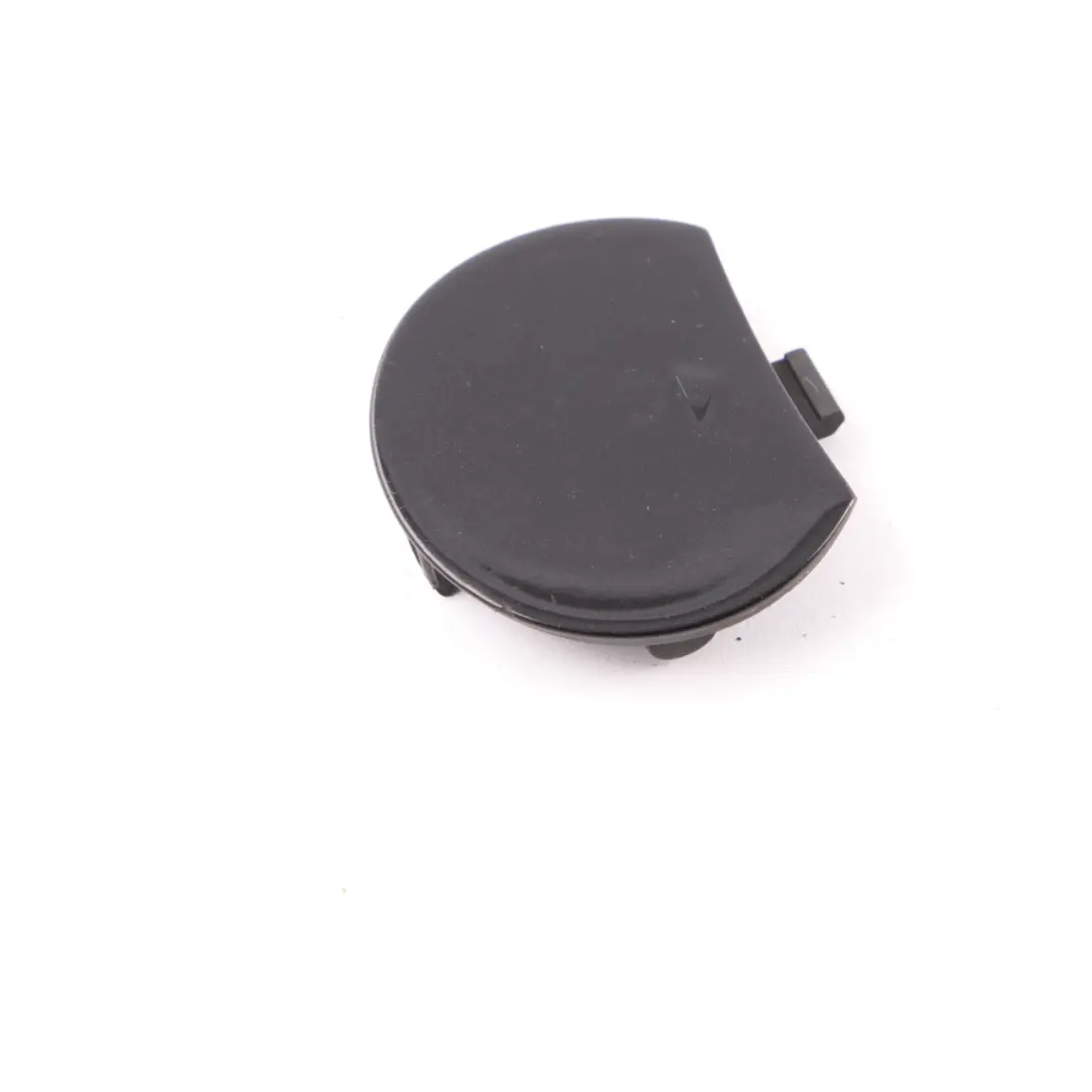 BMW F01 Towing Eye Front Bumper Flap Black Sapphire Metallic 475 7897684 - SKU 8045118-BS - Part number 8045118