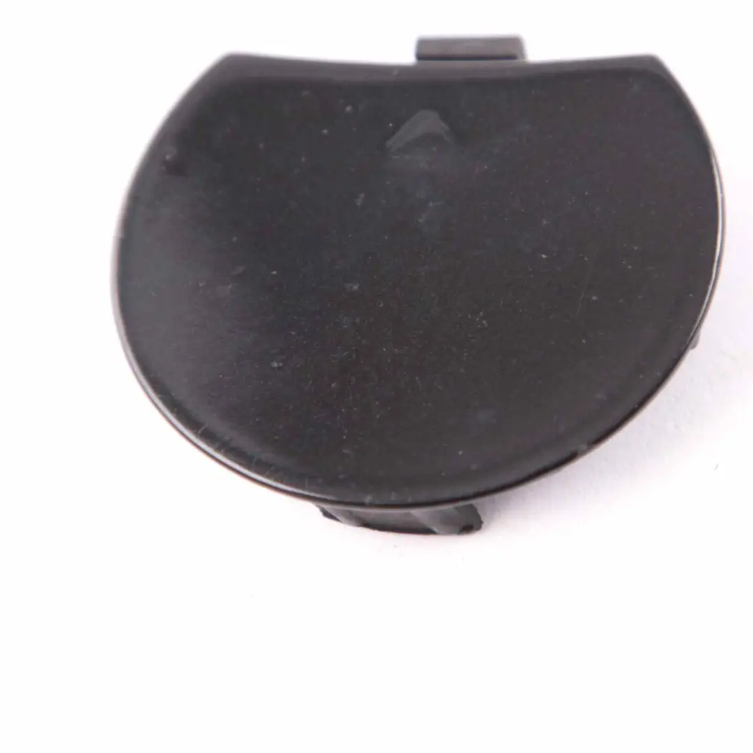 BMW F01 Towing Eye Front Bumper Flap Black Sapphire Metallic 475 7897684 - SKU 8045118-BS - Part number 8045118