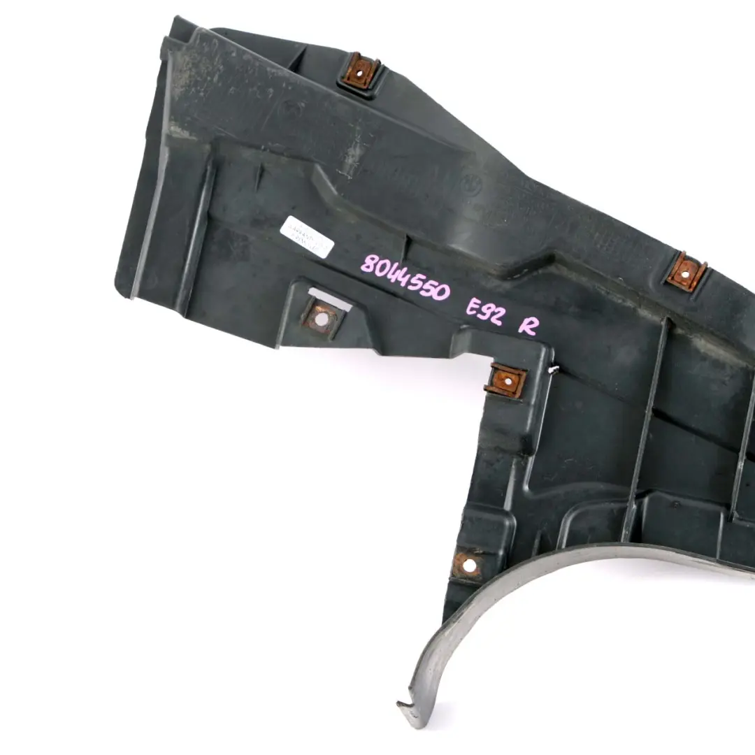 Cache Bas de Passage de Roue Avant Droit pour BMW E92 E93 à propos du numéro de pièce 8045400 BMW E92 E93 Cache Bas de Passage de Roue Avant Droit - SKU 8045400 - Numéro de pièce 8045400