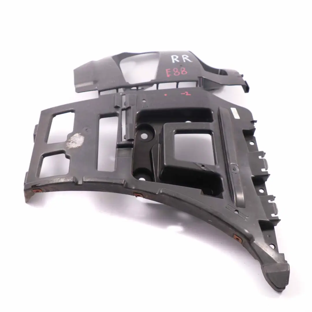 BMW E82 Coupe E88 Cabrio M Sport Parachoques Trasero Derecho Guía Soporte Negro - SKU 8045508-2 - Número de pieza 8045508