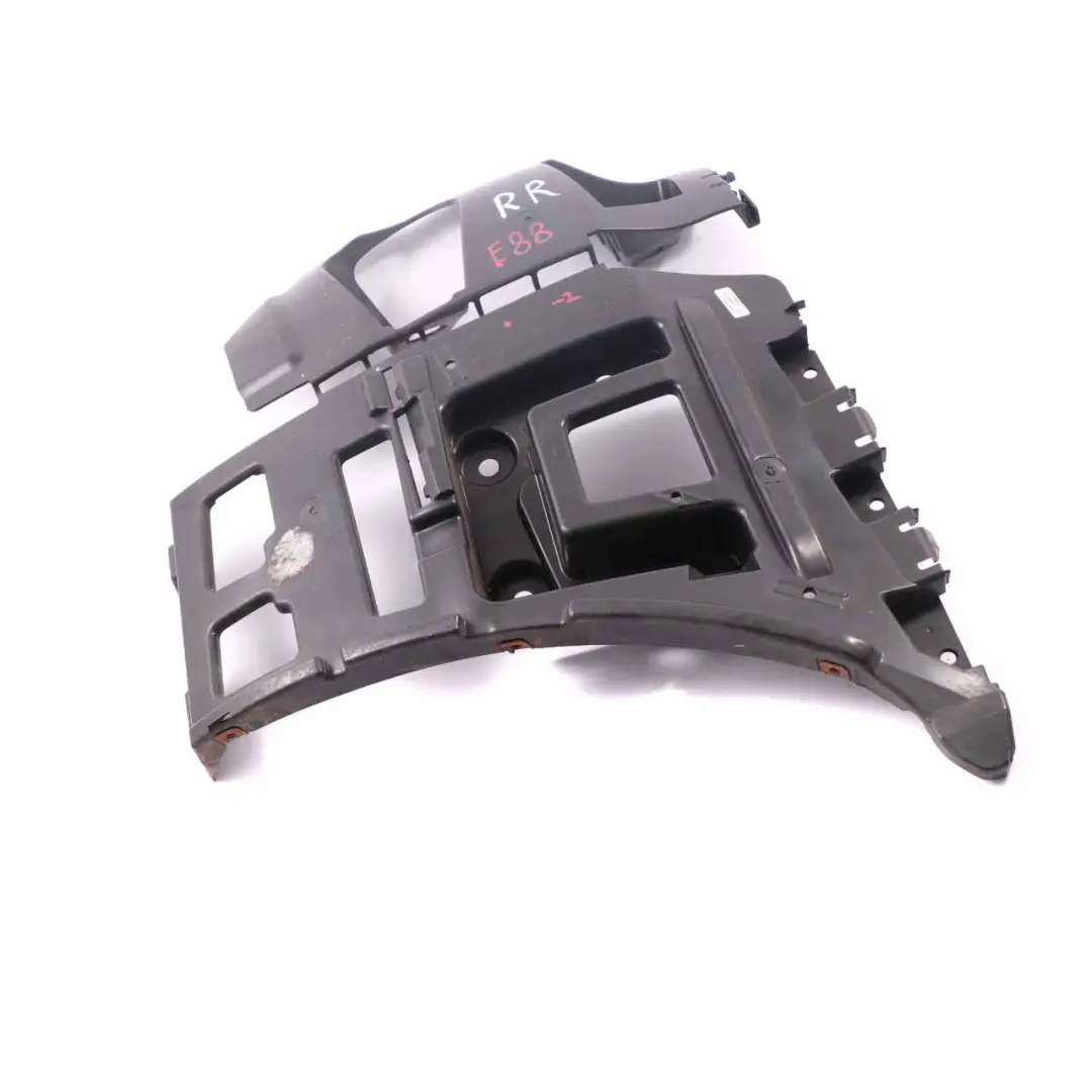 BMW E82 Coupe E88 Cabrio M Sport Rear Bumper Right O/S Guide Bracket Black - SKU 8045508-2 - Part number 8045508
