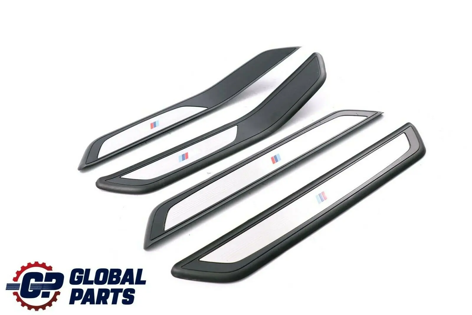 BMW F01 F02 LCI M Sport Set Entrance Door Cover Trim Sill Panel Strip