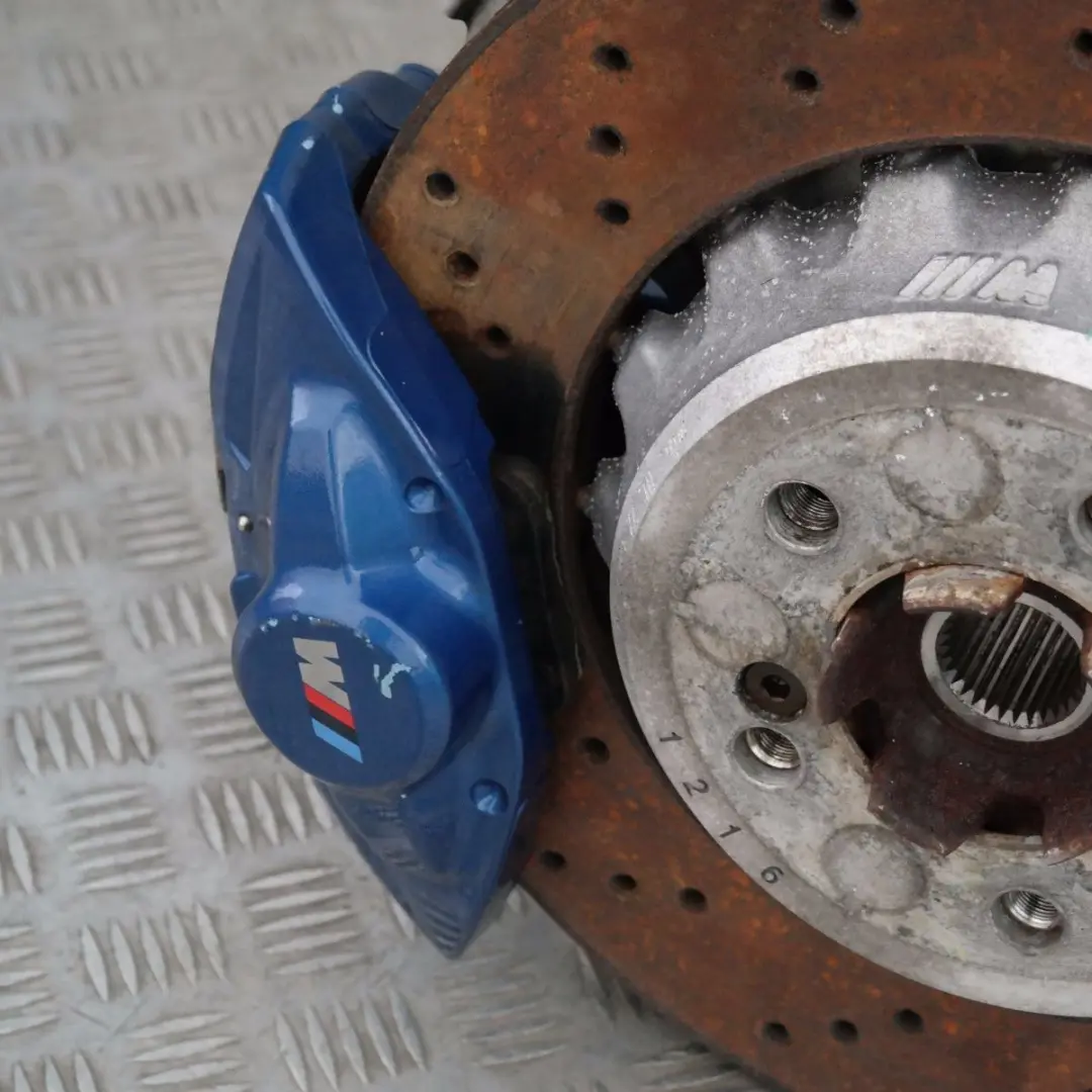 BMW 3 Series F80N F80 LCI M3 Rear Left N/S Leg Suspension Axle Brake Disc Hub - SKU 8046261 - Part number 8046261