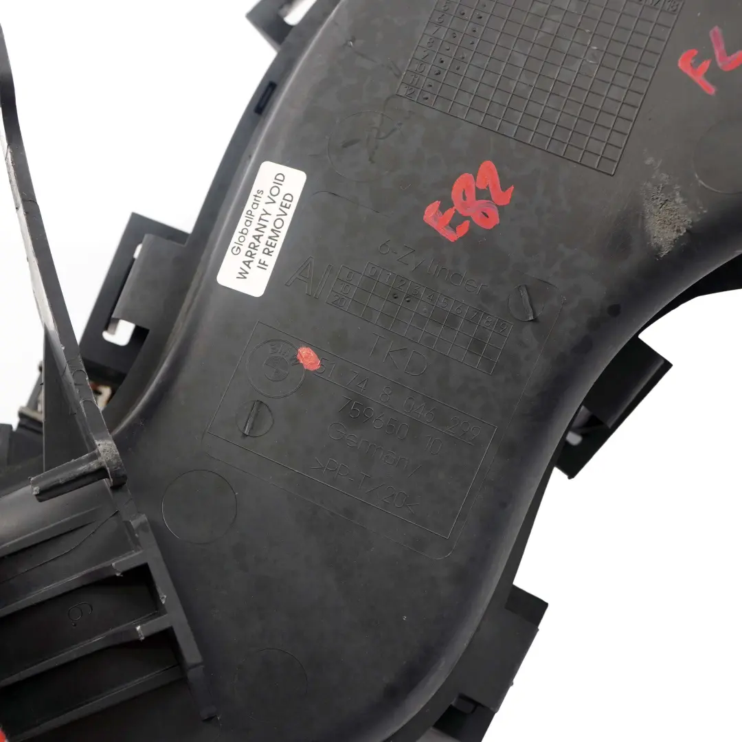 Pare-chocs gauche canal d'air refroidissement pour BMW E82 E88 M Sport à propos du numéro de pièce 8046299 BMW E82 E88 M Sport Pare-chocs gauche canal d'air refroidissement - SKU 8046299 - Numéro de pièce 8046299