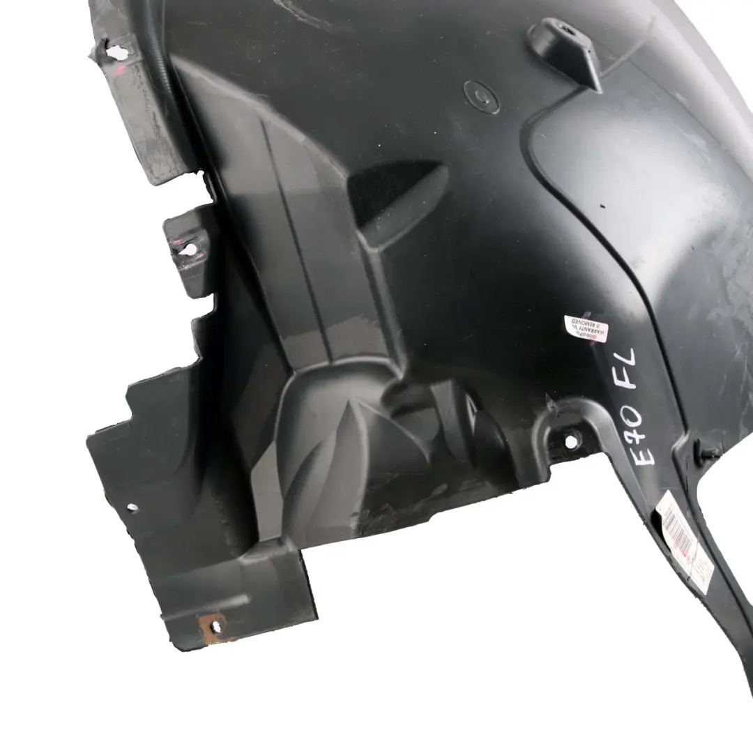 M57N2 Cubierta Arco Rueda Sección Delantera Izquierda para BMW X5 E70 con número de pieza 8046305 BMW X5 E70 M57N2 Cubierta Arco Rueda Sección Delantera Izquierda - SKU 8046305-1 - Número de pieza 8046305