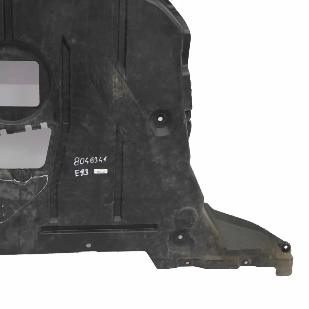 BMW E93 Underbonnet Shield Screen Engine Protection Tray M Sport - SKU 8046341 - Part number 8046341