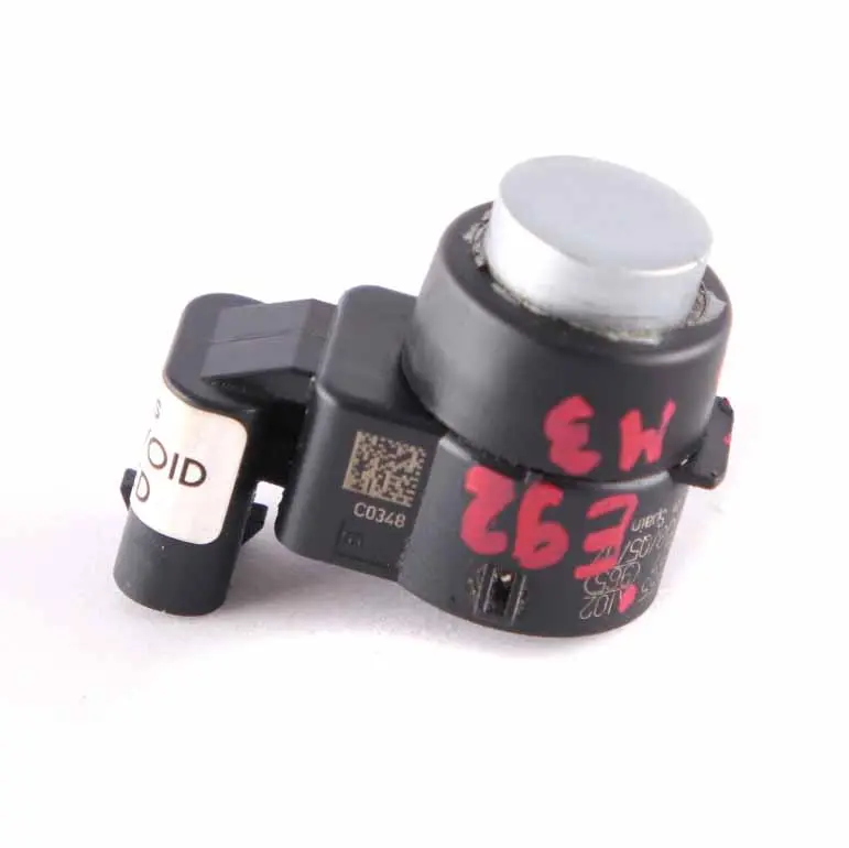 PDC Sensor BMW E81 E87 E90 E91 E92 Parking Distance Ultrasonic Silverstone II to with Part number 8046455 PDC Sensor BMW E81 E87 E90 E91 E92 Parking Distance Ultrasonic Silverstone II - SKU 8046455-SIL - Part number 8046455