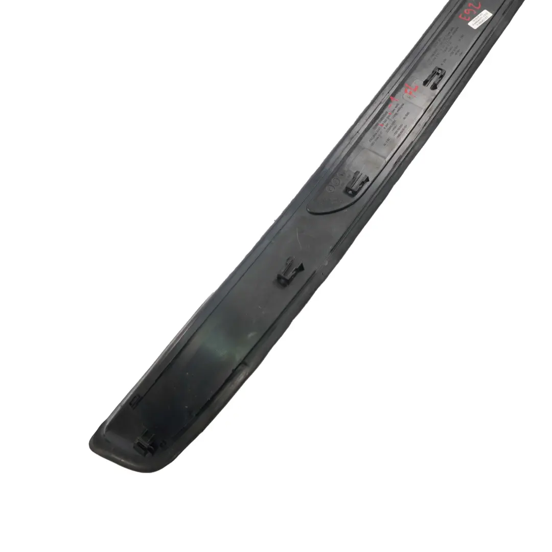 Front Left Door Entrance Sill Strip Cover N/S 7900775 to BMW E92 E93 M Sport with Part number 8046477 BMW E92 E93 M Sport Front Left Door Entrance Sill Strip Cover N/S 7900775 - SKU 8046477-1 - Part number 8046477