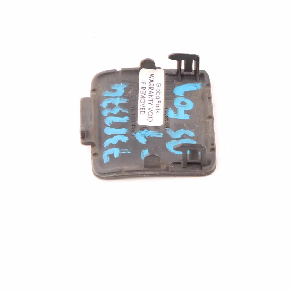 Bumper Cover BMW F01 F02 M Flap Towing Eye Black Sapphire 475 7898886 to Rear with Part number 8046966 Rear Bumper Cover BMW F01 F02 M Flap Towing Eye Black Sapphire 475 7898886 - SKU 8046966-BS - Part number 8046966