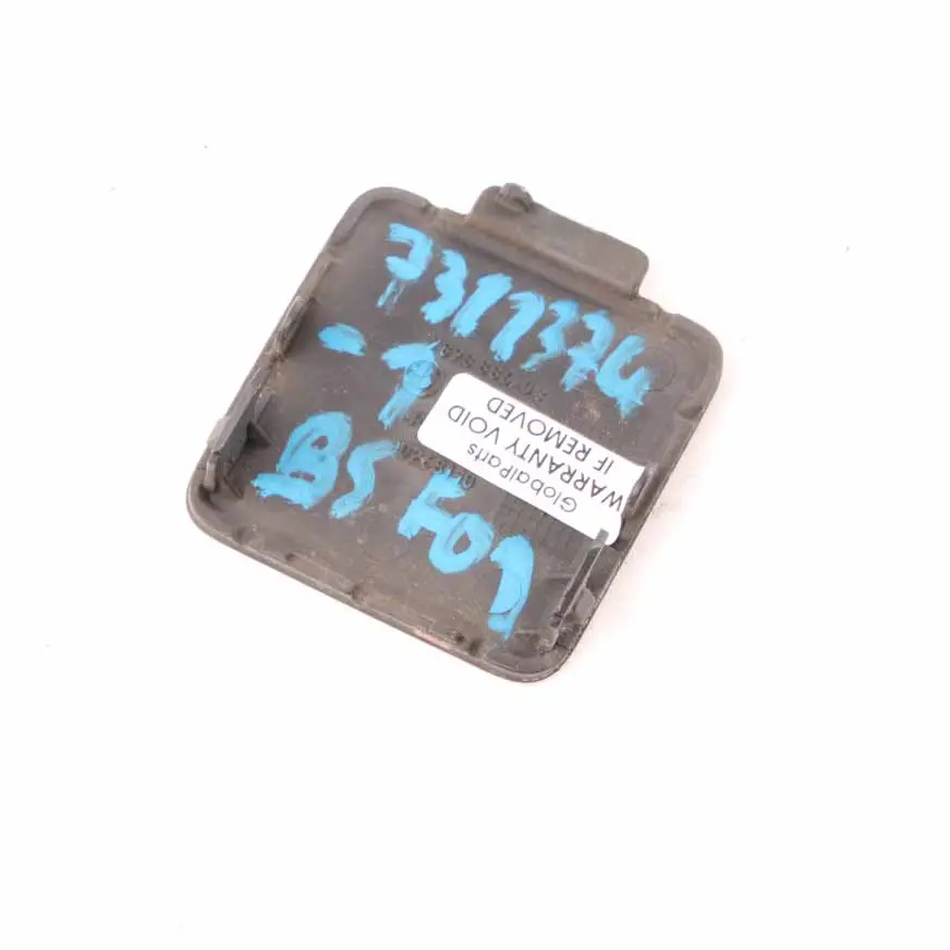 Bumper Cover BMW F01 F02 M Flap Towing Eye Black Sapphire 475 7898886 to Rear with Part number 8046966 Rear Bumper Cover BMW F01 F02 M Flap Towing Eye Black Sapphire 475 7898886 - SKU 8046966-BS - Part number 8046966