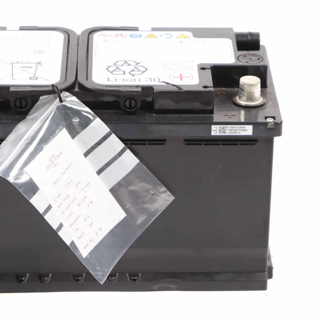 Lithium-Ionen Starterbatterie Batterie 12V 69Ah 770A für BMW F80 M3 F82 M4 mit Teilenummer 8047220 BMW F80 M3 F82 M4 Lithium-Ionen Starterbatterie Batterie 12V 69Ah 770A - SKU 8047221 - Teilenummer 8047220