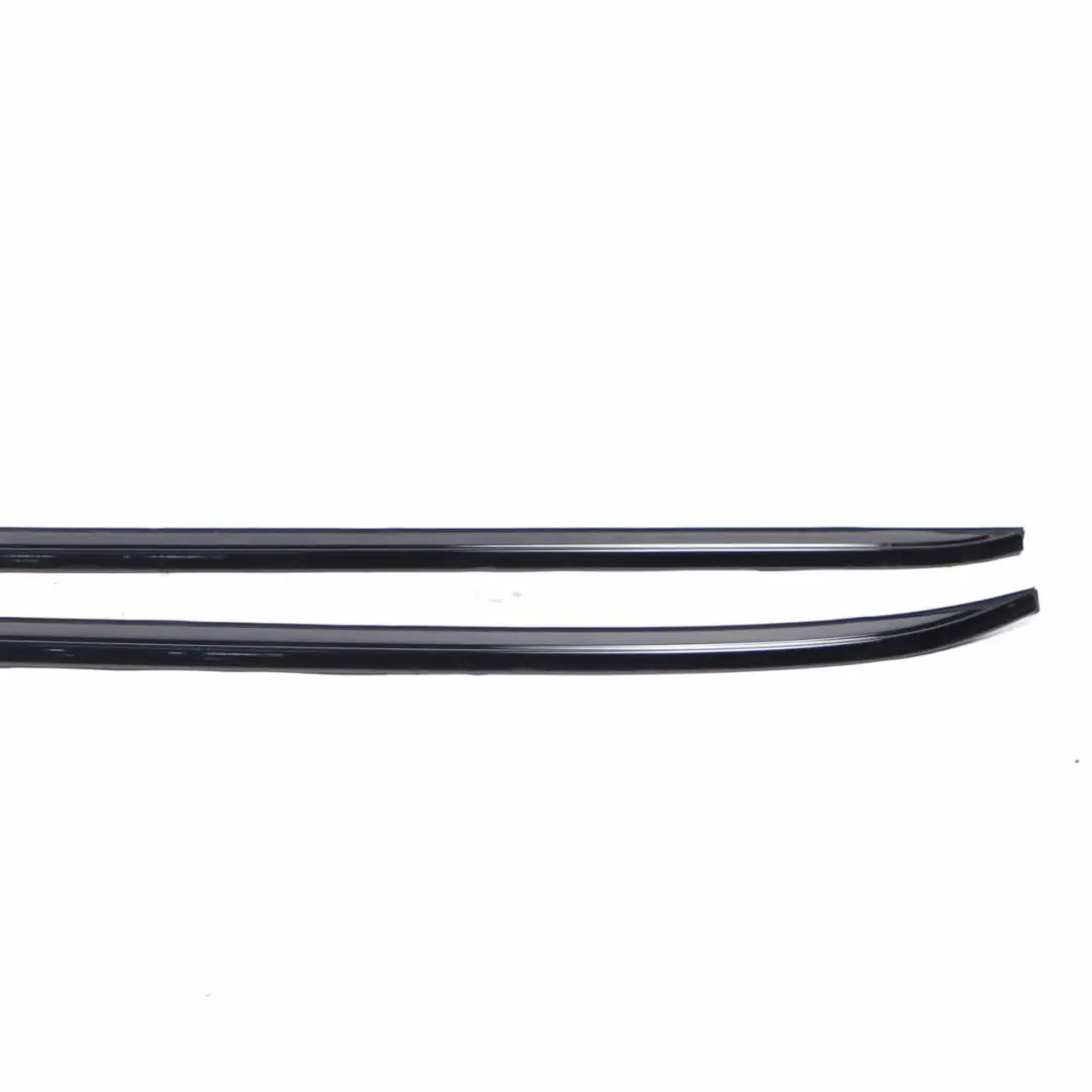 BMW X3 F25 Roof Railing Rack Moulding Bar Trim Left Right N/O/S High Gloss Black - SKU 8047360 - Part number 8047360