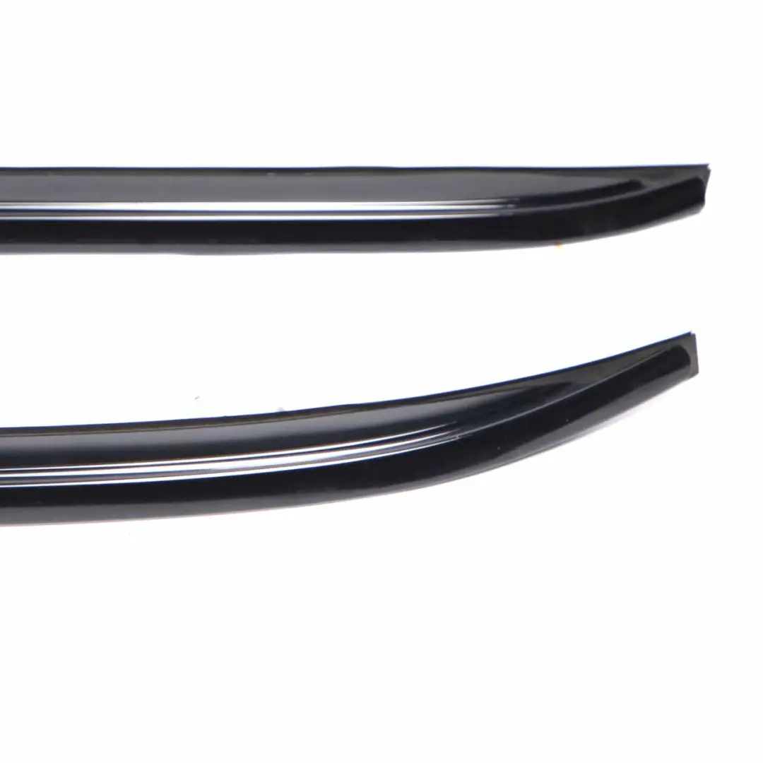 BMW X3 F25 Roof Railing Rack Moulding Bar Trim Left Right N/O/S High Gloss Black - SKU 8047360 - Part number 8047360