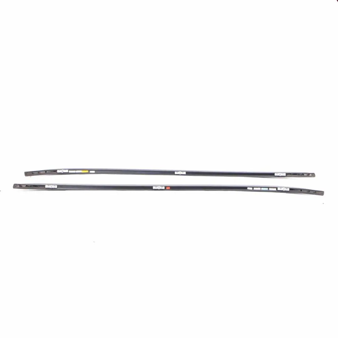 BMW X3 F25 Roof Railing Rack Moulding Bar Trim Left Right N/O/S High Gloss Black - SKU 8047360 - Part number 8047360