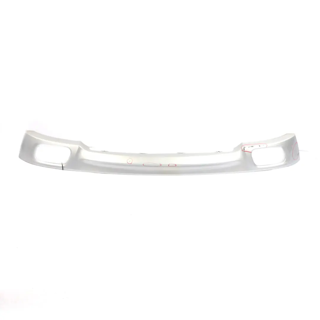 Bumper Diffuser BMW F01 M Sport Lower Centre Trim Cover Panel Titan Silver to Rear with Part number 8047363 Rear Bumper Diffuser BMW F01 M Sport Lower Centre Trim Cover Panel Titan Silver - SKU 8047363-TS - Part number 8047363