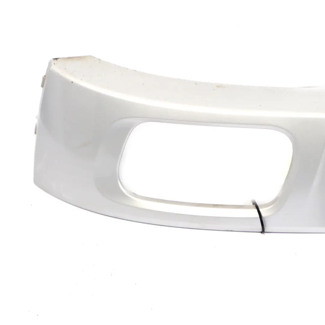 Rear Bumper Diffuser BMW F01 M Sport Lower Centre Trim Cover Panel Titan Silver - SKU 8047363-TS - Part number 8047363