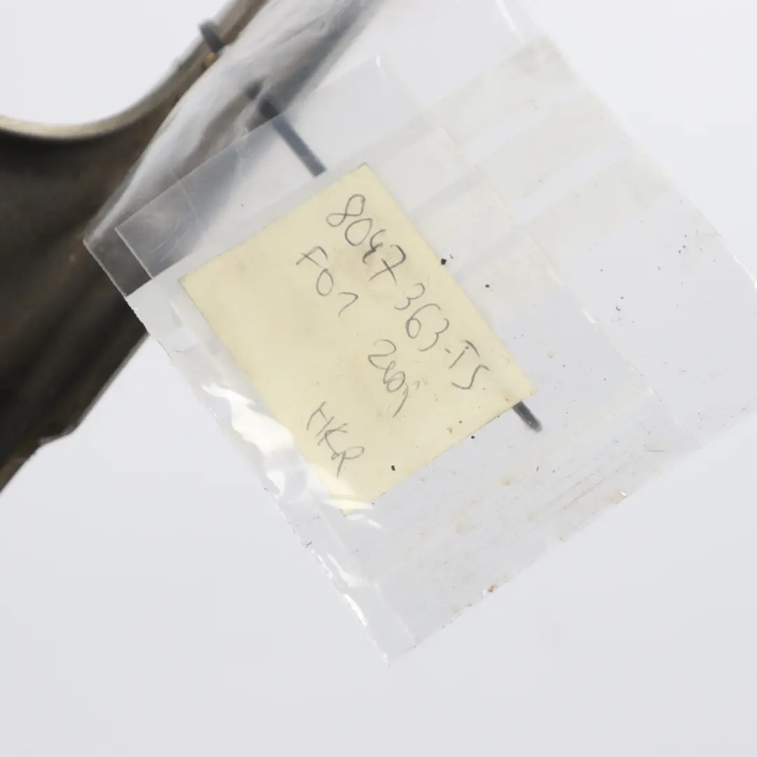 Bumper Diffuser BMW F01 M Sport Lower Centre Trim Cover Panel Titan Silver to Rear with Part number 8047363 Rear Bumper Diffuser BMW F01 M Sport Lower Centre Trim Cover Panel Titan Silver - SKU 8047363-TS - Part number 8047363