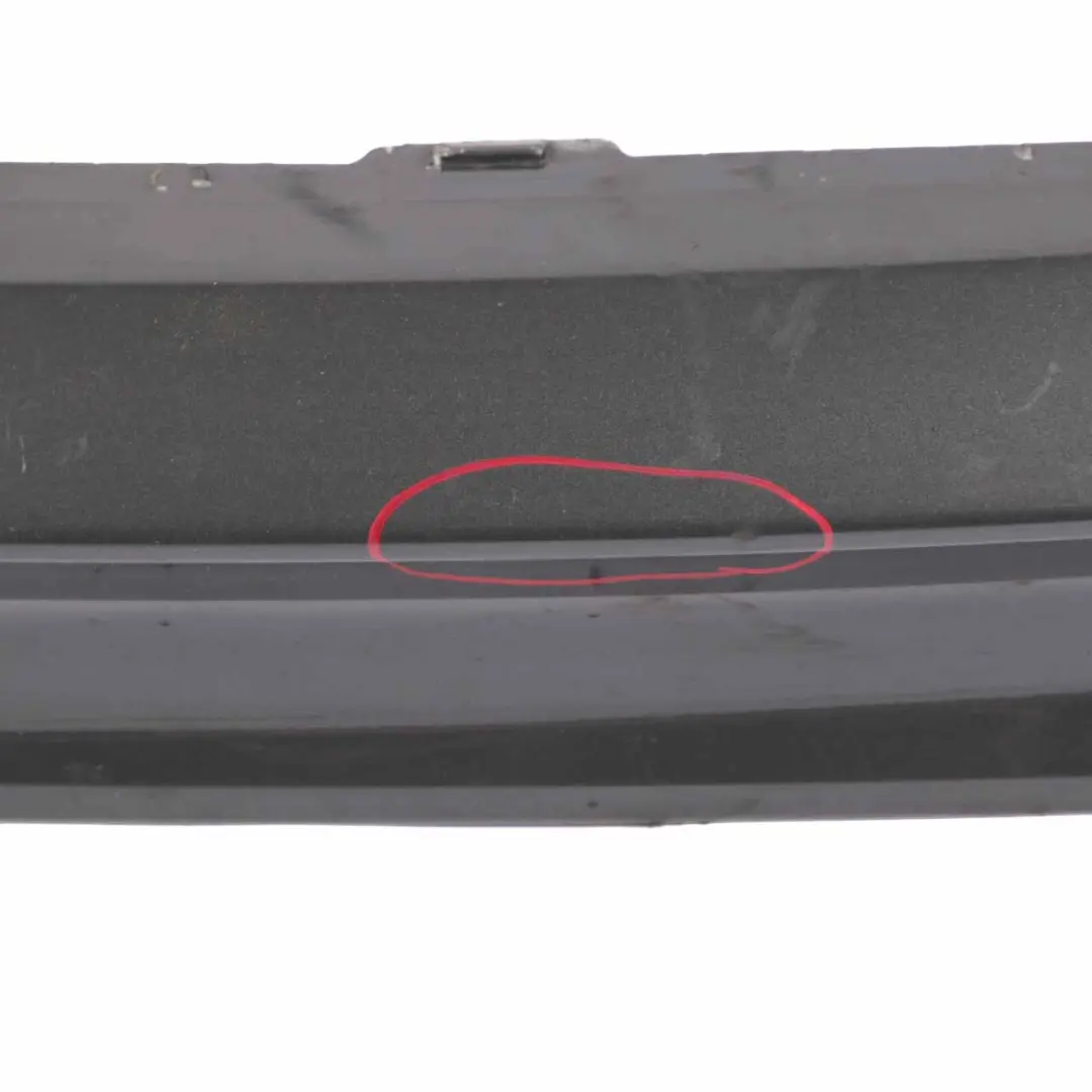 Bumper Diffuser BMW F01 M Sport Lower Centre Trim Cover Panel to Rear with Part number 8047363 Rear Bumper Diffuser BMW F01 M Sport Lower Centre Trim Cover Panel - SKU 8047363 - Part number 8047363